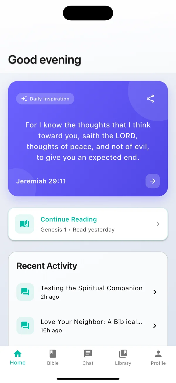 WWJD Home Screen