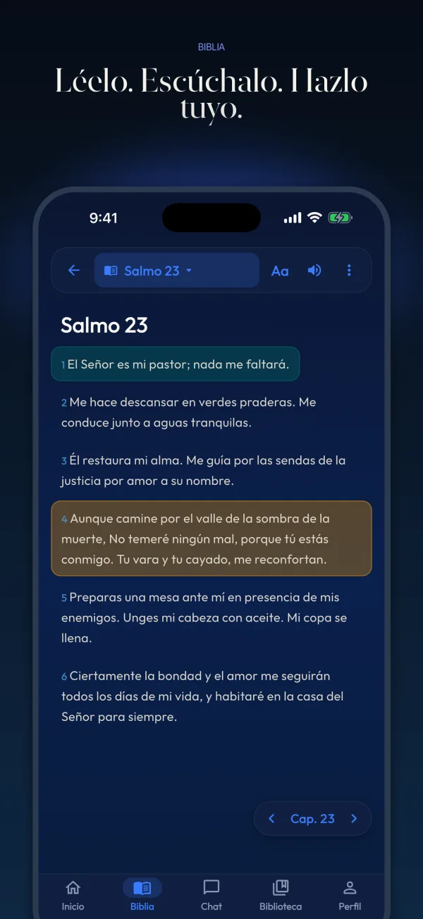 Léelo. Escúchalo. Hazlo tuyo.