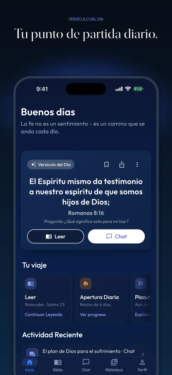 Tu punto de partida diario.