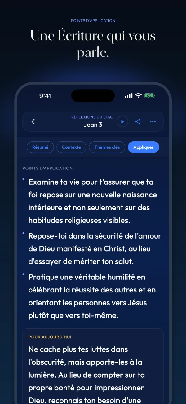 Une Écriture qui vous parle.