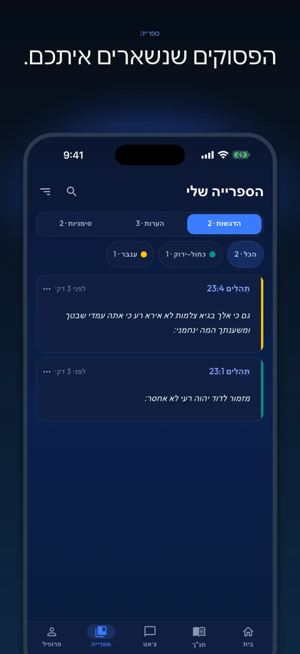 הפסוקים שנשארים איתכם.