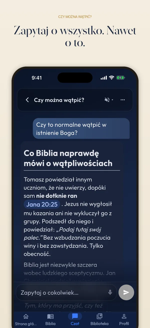 Zapytaj o wszystko. Nawet o to.