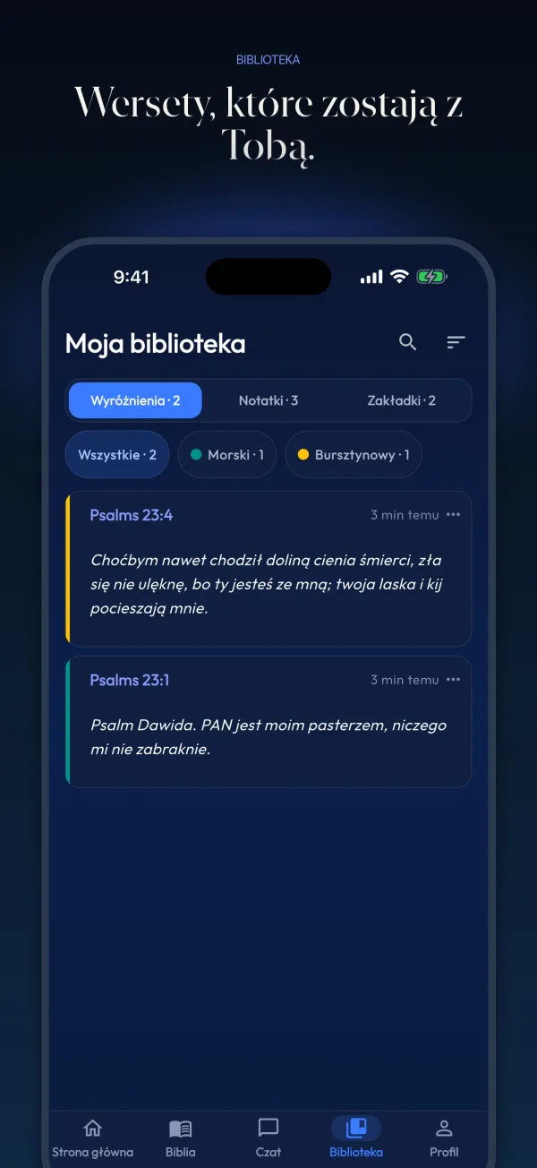 Wersety, które zostają z Tobą.