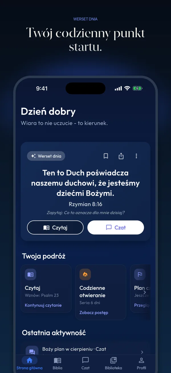 Twój codzienny punkt startu.