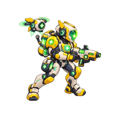 Cyber Medic character artwork